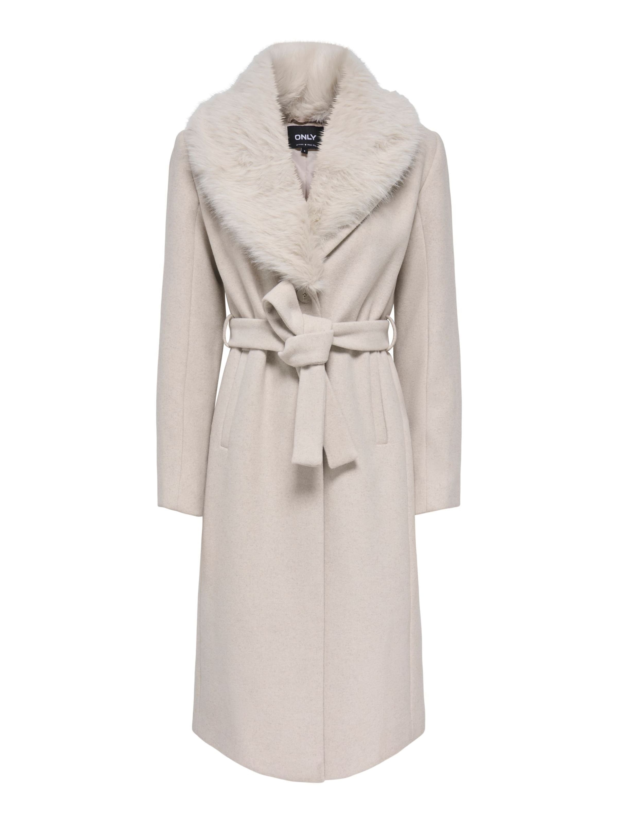 ONLY Between-seasons coat 'ONLAnnie' in Beige: front