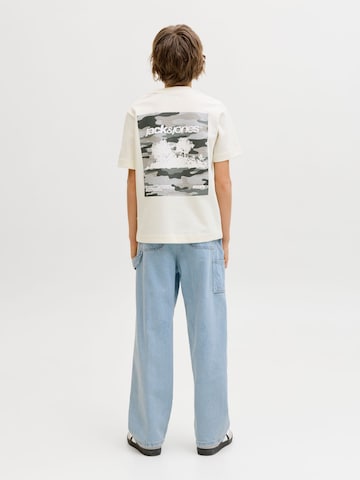 Jack & Jones Junior Loosefit Džíny 'JJIAlex' – modrá