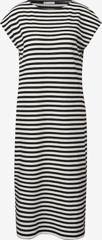 STREET ONE Knitted dress in Black: front
