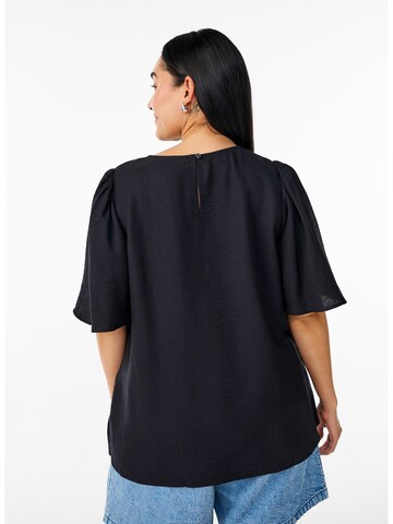 Zizzi Bluza 'Caerina' | črna barva