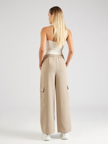 MSCH COPENHAGEN Wide leg Cargo Pants 'Barbine' in Beige