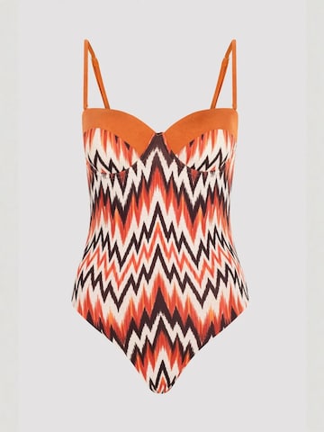 Balconnet Maillot de bain Penti en mélange de couleurs