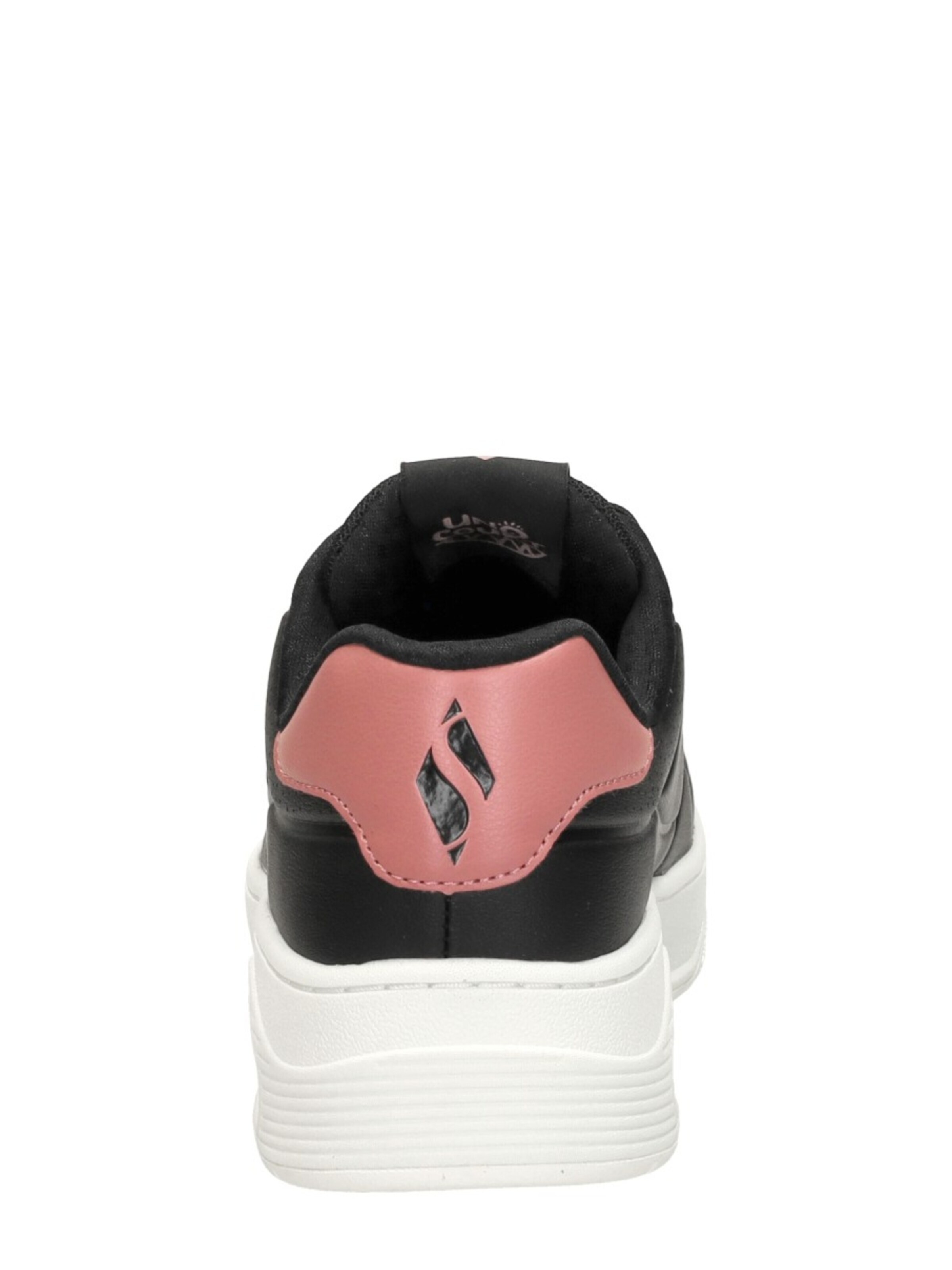 Baskets basses 'Uno Court' SKECHERS en noir