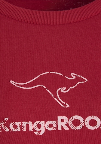 KangaROOS Sweatshirt in Red