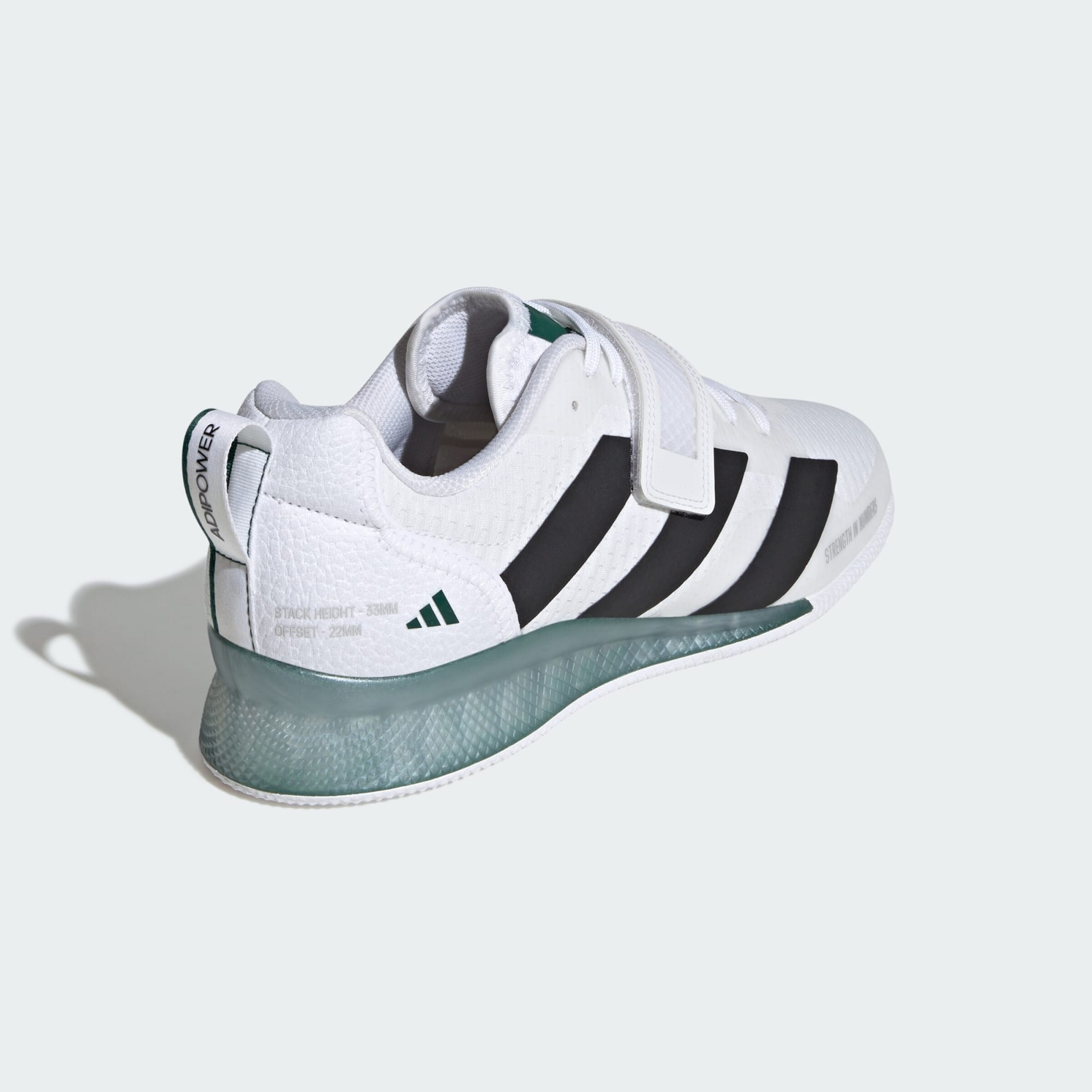 ADIDAS PERFORMANCE Sportschoen 'Adipower 3' in Wit | ABOUT YOU
