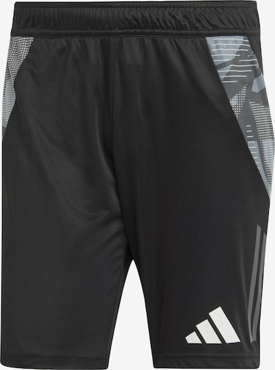 ADIDAS PERFORMANCE Workout Pants 'Tiro 24' in Grey / Black / White, Item view