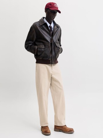 JACK & JONES - Loosefit Vaquero 'JJIAlex JJOriginal' en beige