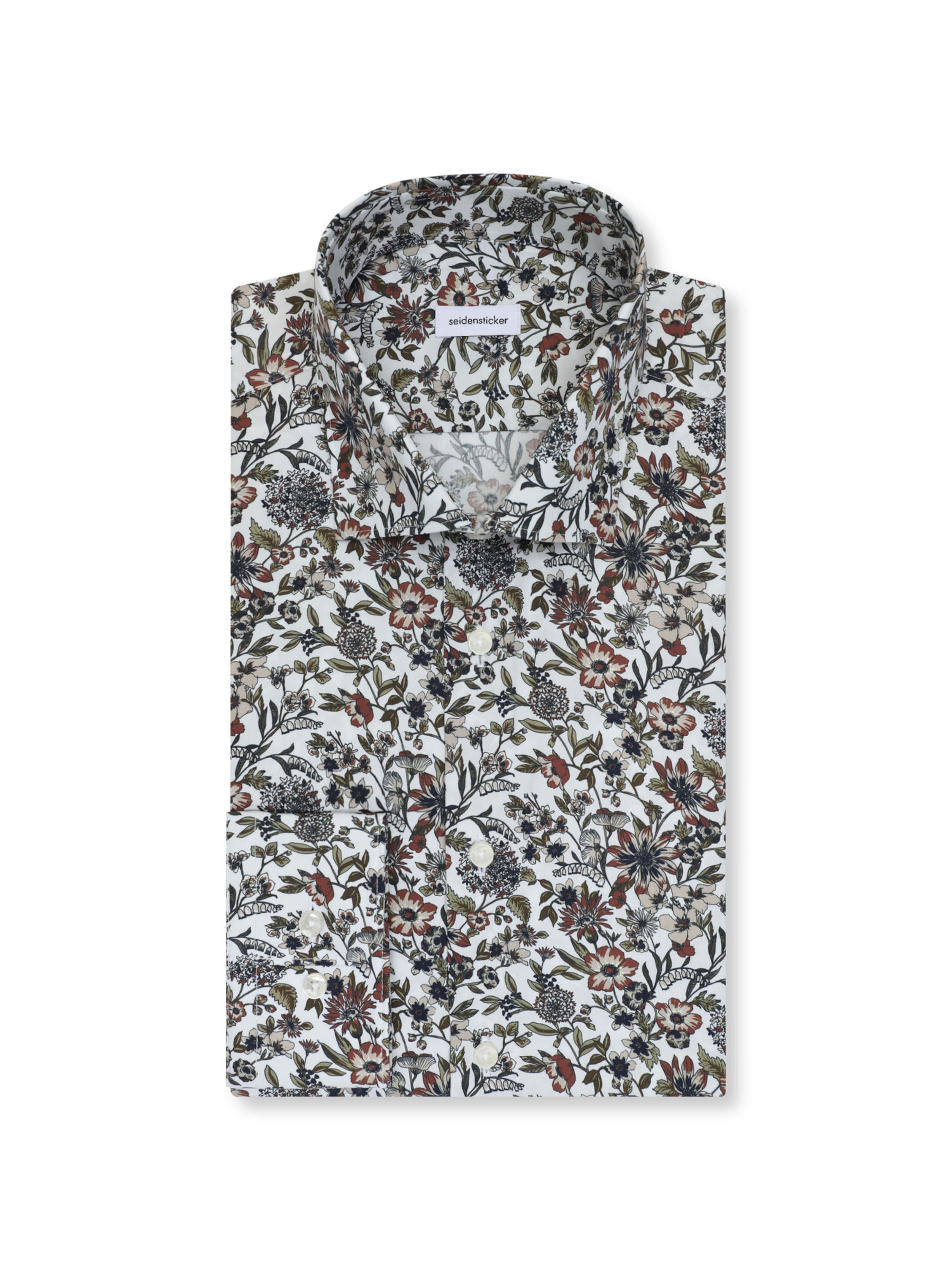 Coupe regular Chemise business SEIDENSTICKER en gris