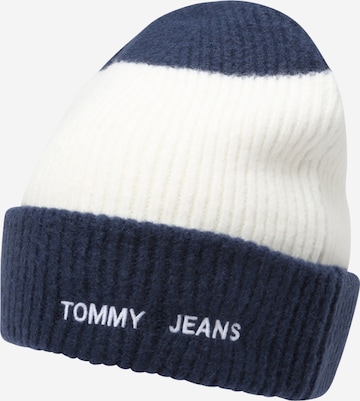 Tommy Jeans Beanie 'ACADEMIA' in Blue: front