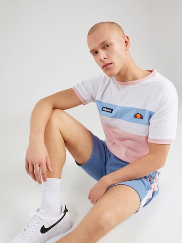 ELLESSE - Camisa 'Blockadi' em mistura de cores