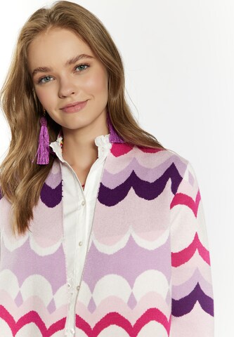 Cardigan IZIA en rose