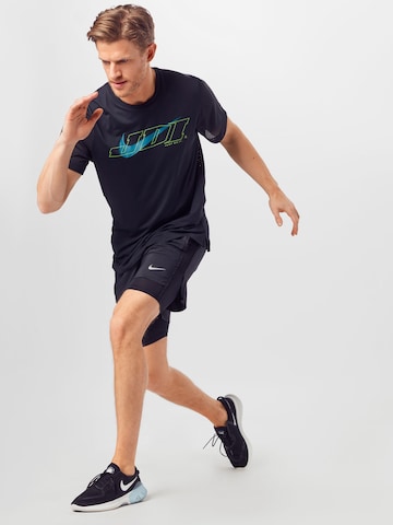 NIKE Functioneel shirt in Zwart