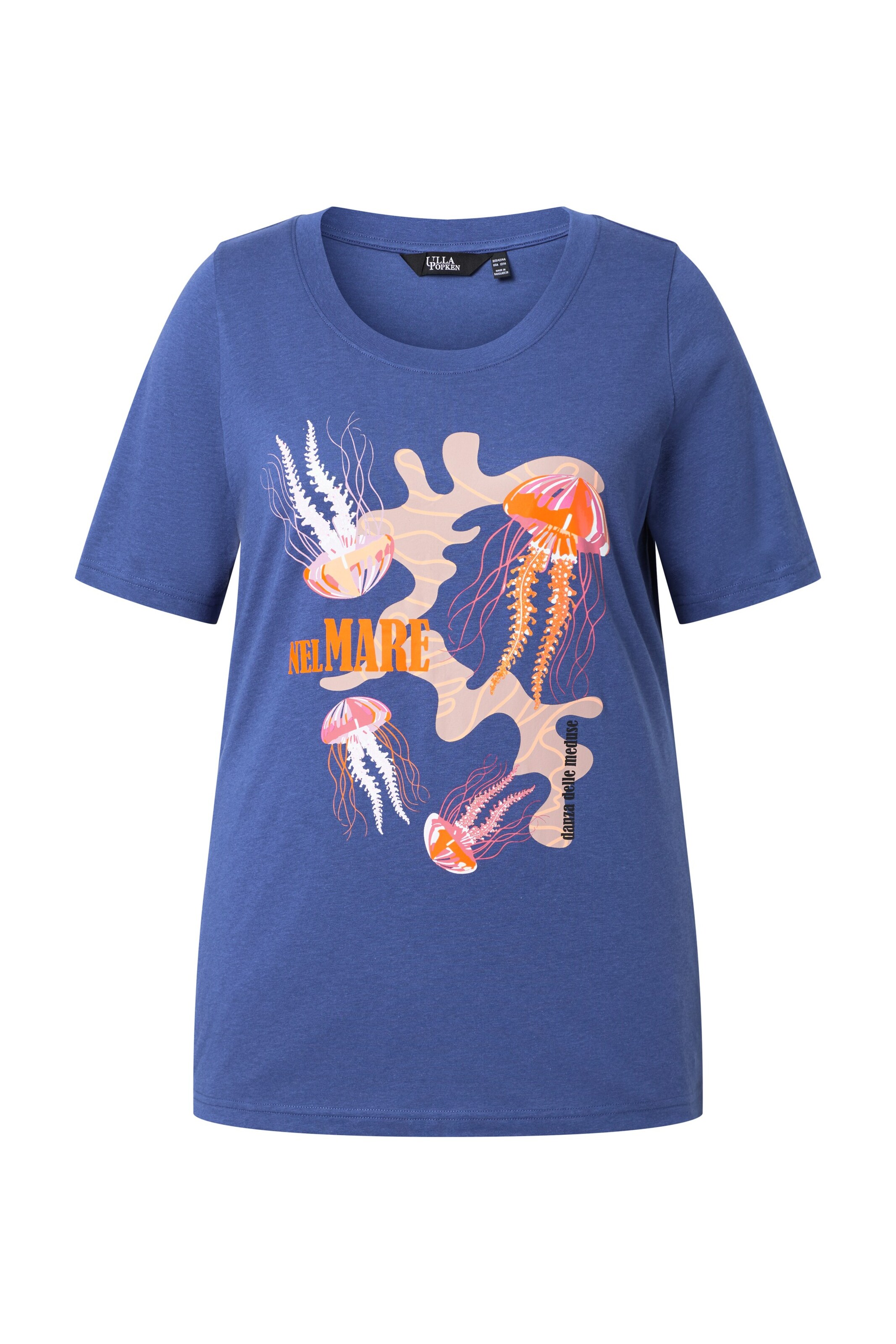 Ulla Popken Shirt in Blau: Vorderseite