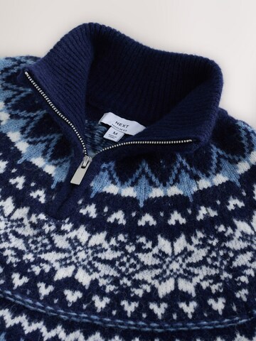Next Pullover in Blau