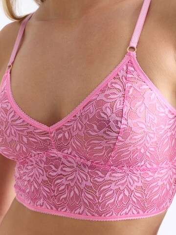 Erlich Textil Bustier BH in Roze