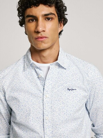 Pepe Jeans Regular Fit Hemd 'Anson' in Weiß