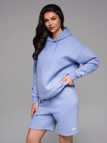 Ombre Sweatshirt 'OU-SNBC-0105' in Lila