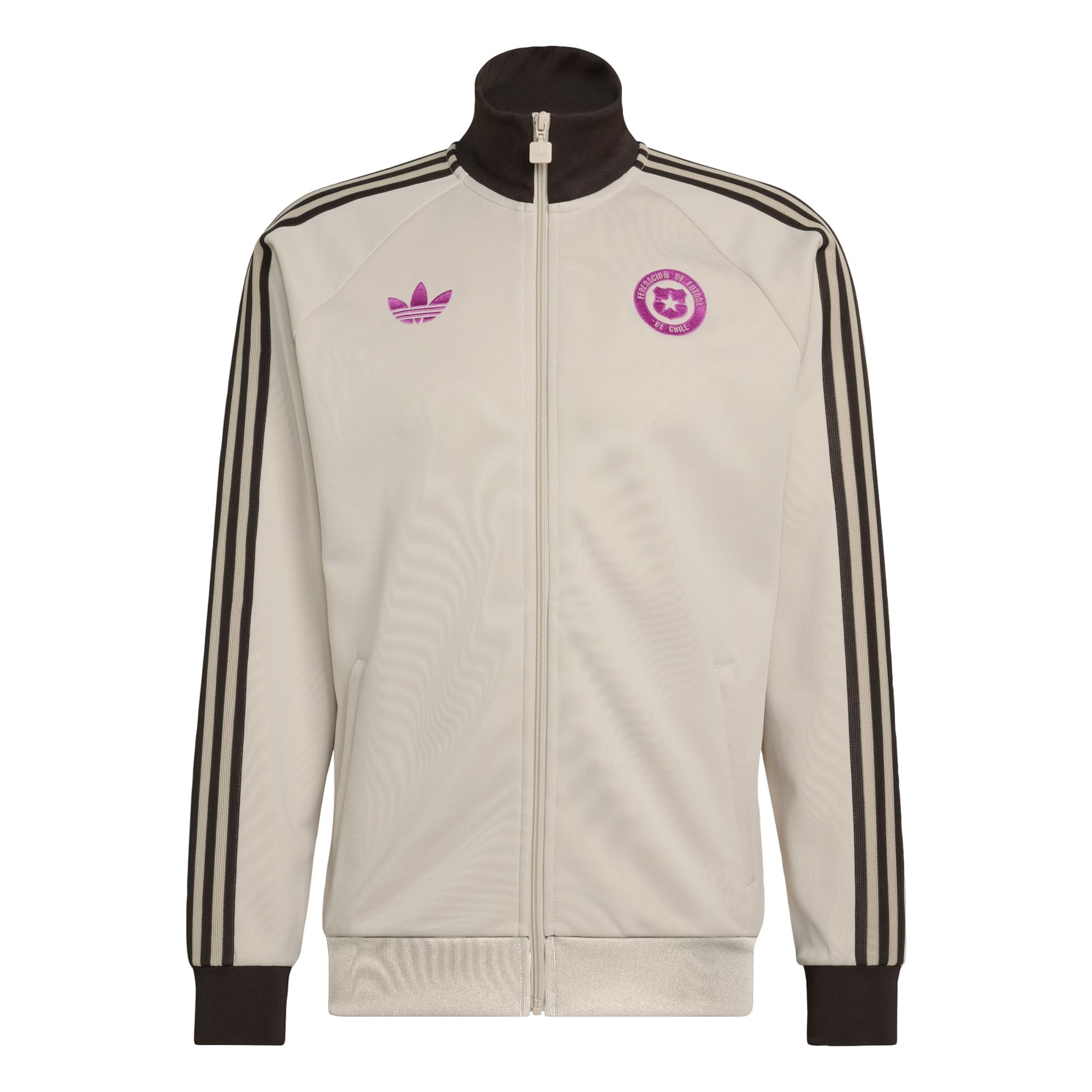 ADIDAS PERFORMANCE Vestes d’entraînement 'Chile' en beige / violet / noir, Vue avec produit