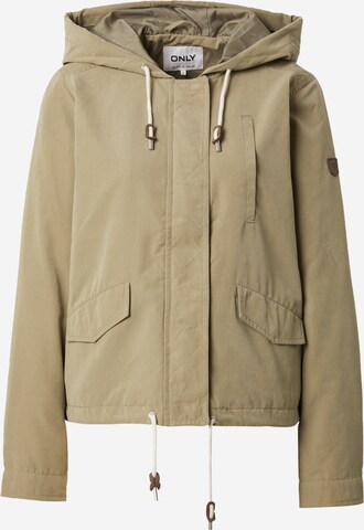 Veste mi-saison 'SKYLAR' ONLY en vert : devant