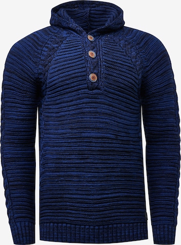 Rusty Neal Sweater in Blue: front