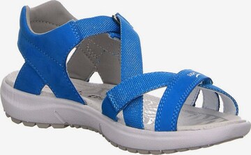 SUPERFIT Sandale in Blau