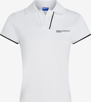 KARL LAGERFELD JEANSMajica - bijela boja: prednji dio