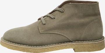 Chukka Boots SELECTED HOMME en vert : devant