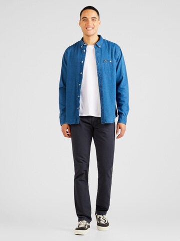 Lee Regular fit Overhemd in Blauw