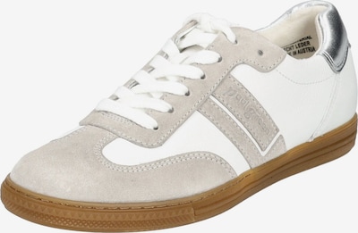 Paul Green Baskets basses en beige / blanc, Vue avec produit