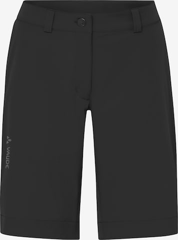 VAUDE Regular Outdoor trousers 'Cyclist II' in Black: front