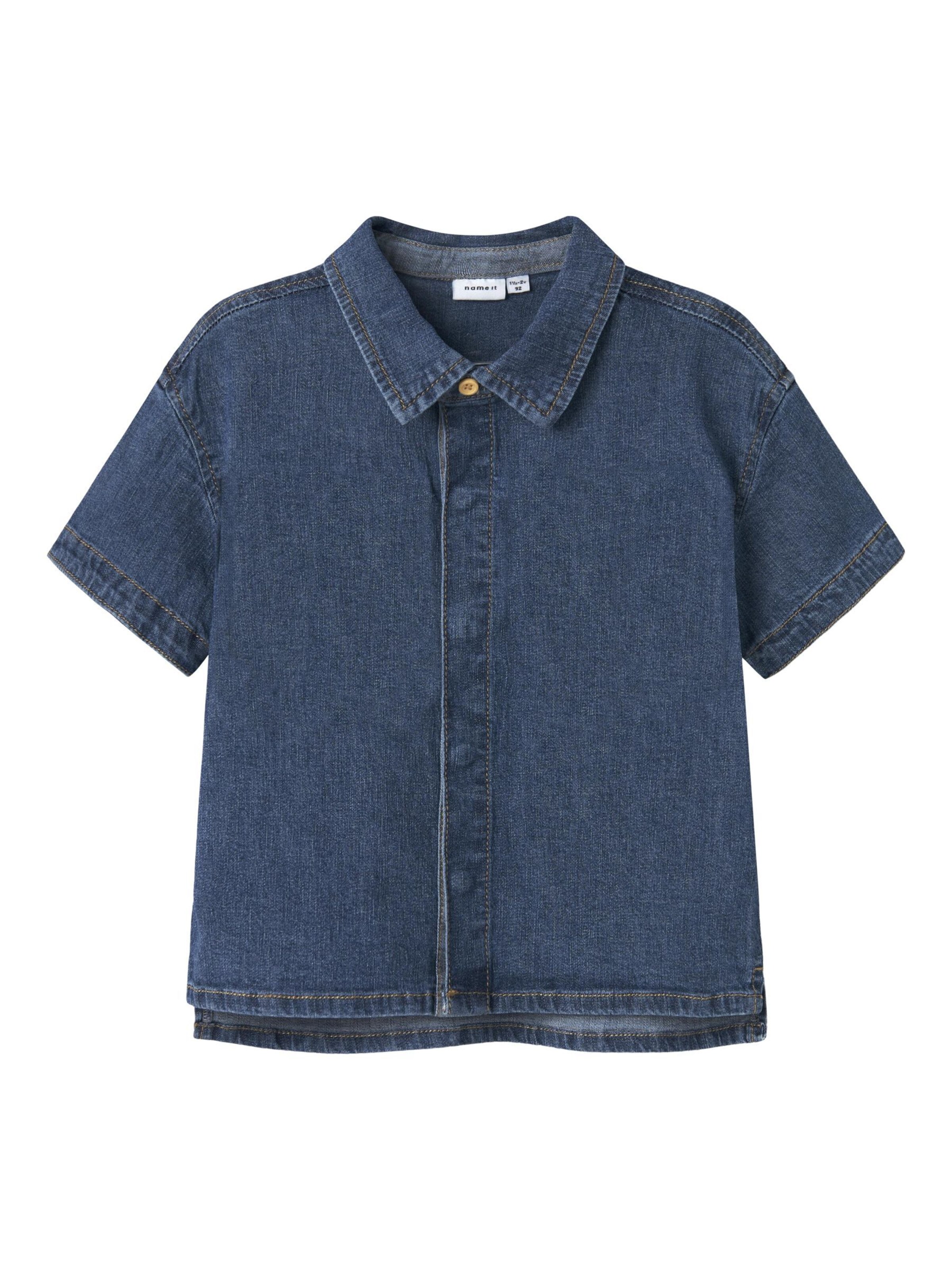 Regular fit Camicia di NAME IT in blu: frontale