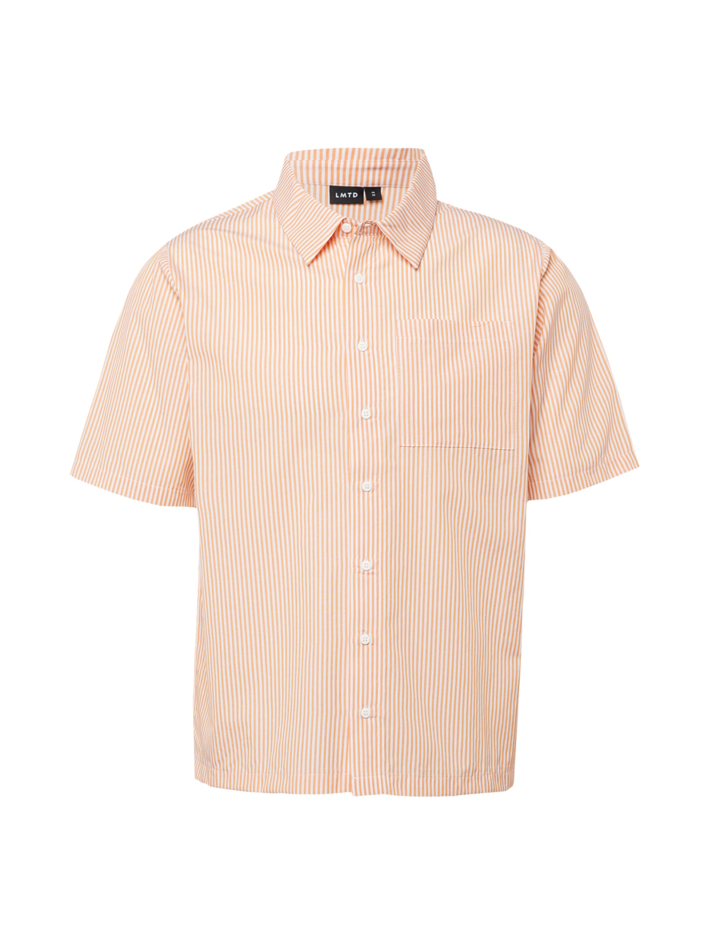 LMTD Regular fit Button Up Shirt 'FALTHE' in Orange: front