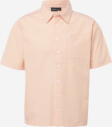 LMTD Regular fit Button Up Shirt 'FALTHE' in Orange: front