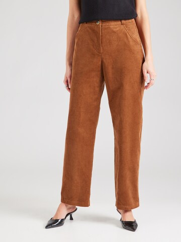 Loosefit Pantaloni di TOPSHOP in marrone: frontale