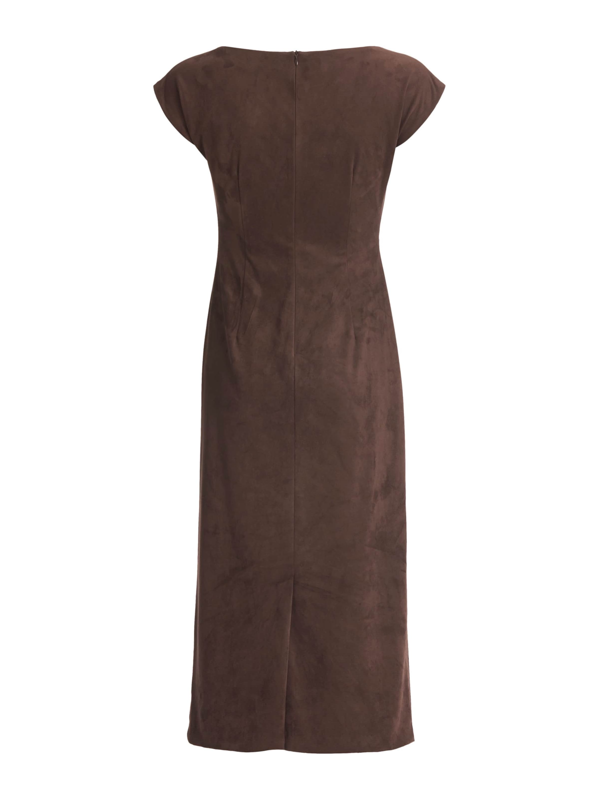 SWING - Vestido em castanho