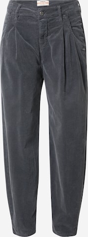 Gang Pleat-Front Pants 'Silvia' in Grey: front