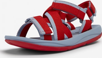 CAMPER Hiking Sandals 'MATCH' in Red: front