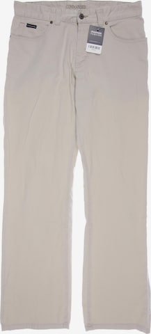 Commander Pants in 34 in Beige: front