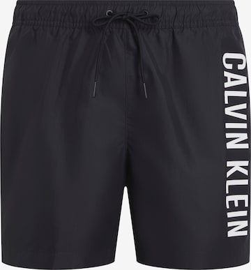 Calvin Klein Swimwear Zwemshorts in Zwart: voorkant