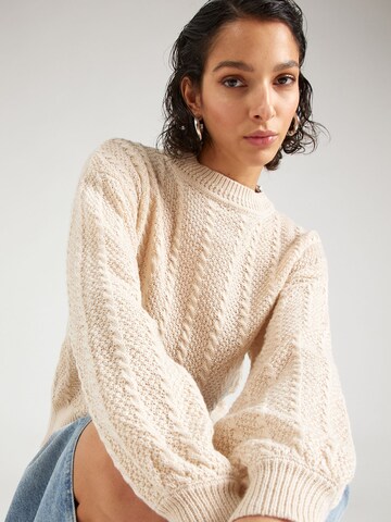 JDY Pullover 'ATENA LIFE' in Beige