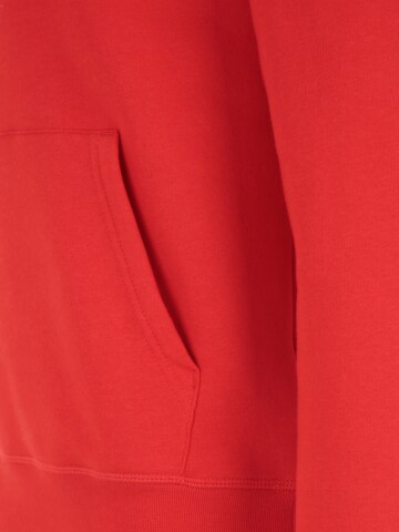 TOMMY HILFIGER - Regular Fit Sweatshirt em vermelho