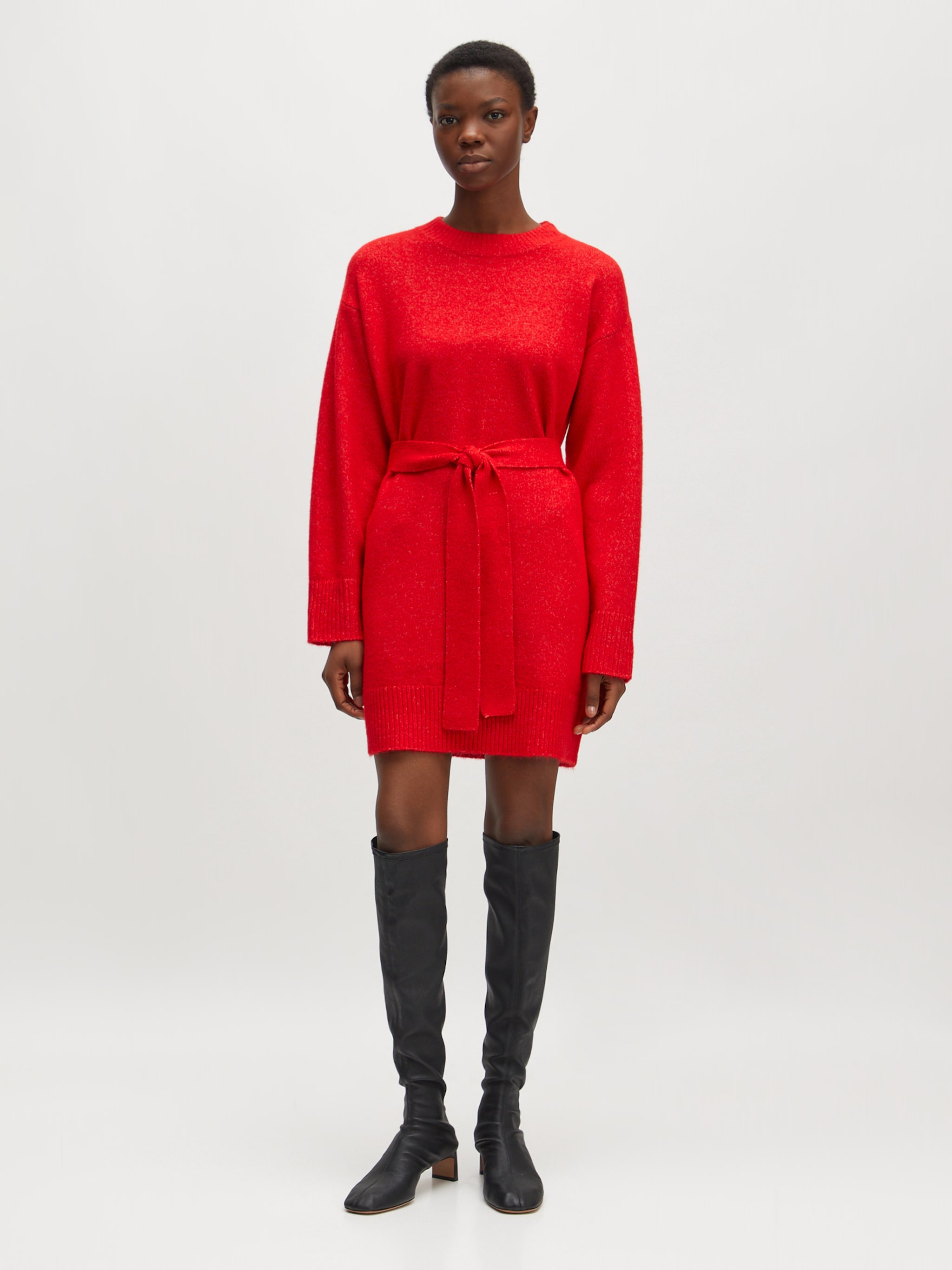 EDITED Producten Jurk 'Mariana' Rood