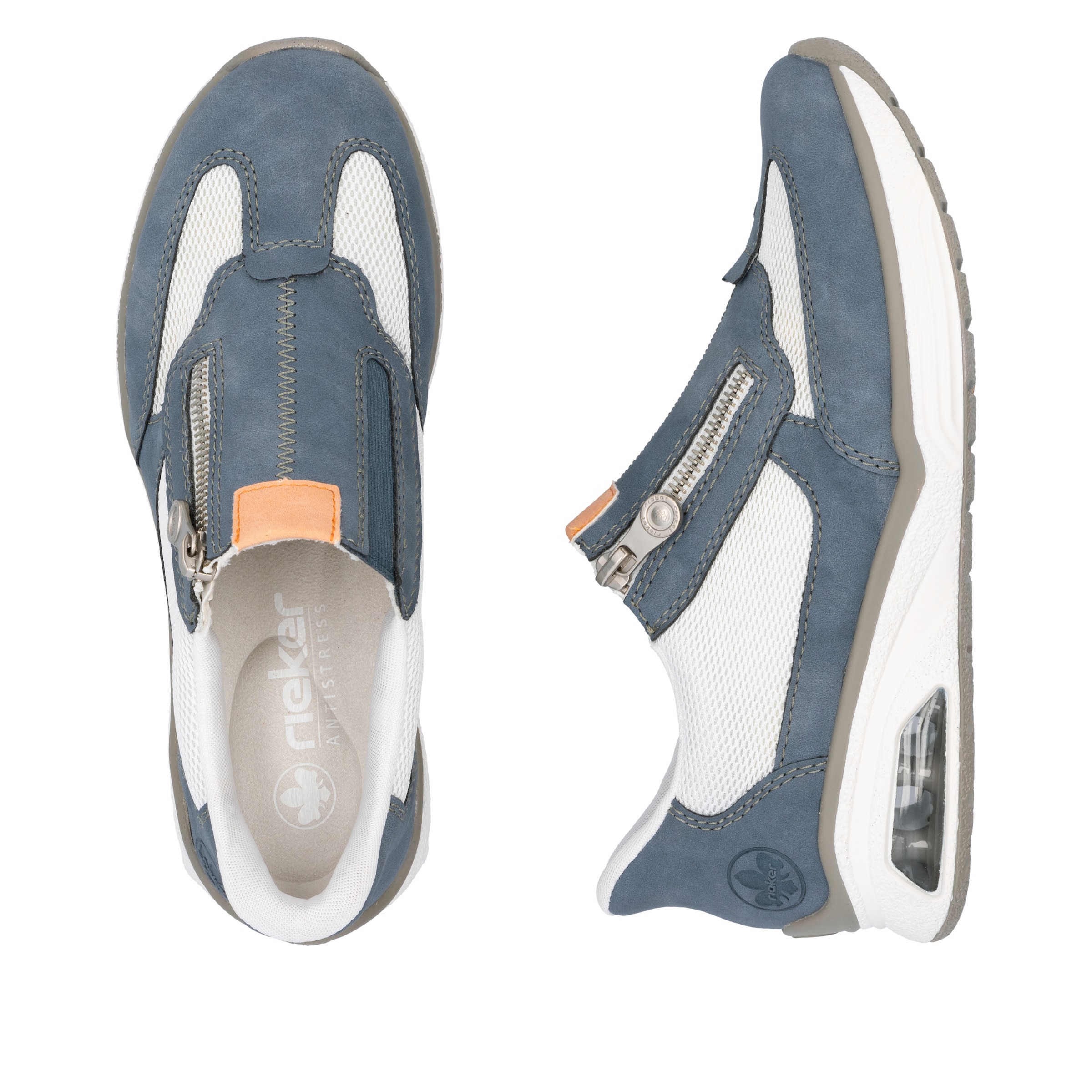 Rieker Slip On 'M5666' in Blau