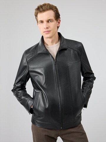 Derimod Between-season jacket 'Alfred' in Black