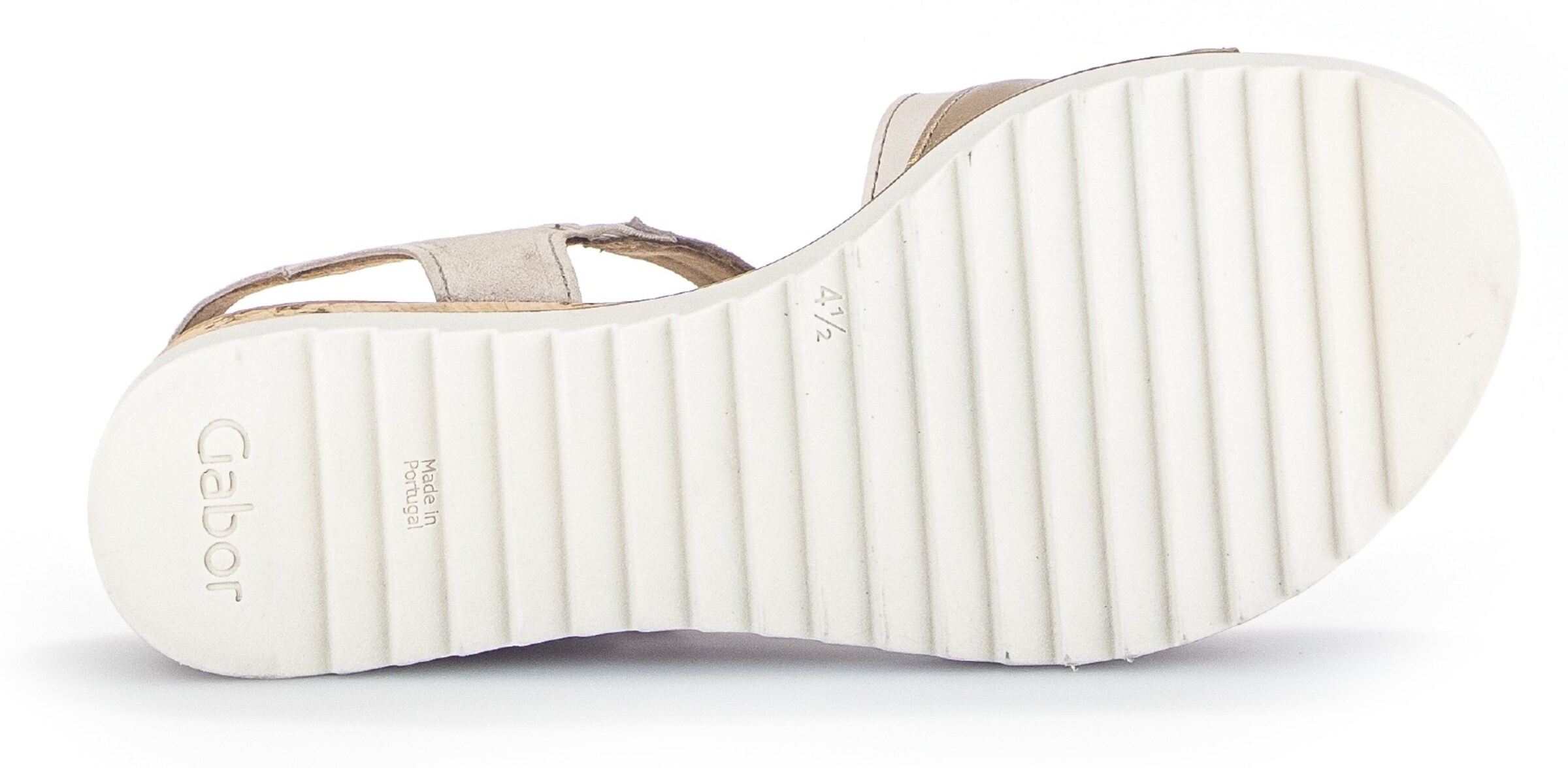 GABOR Sandalen met riem in Beige