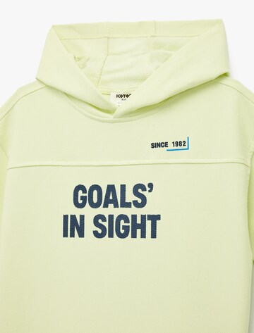Koton Sweatshirt in Gelb