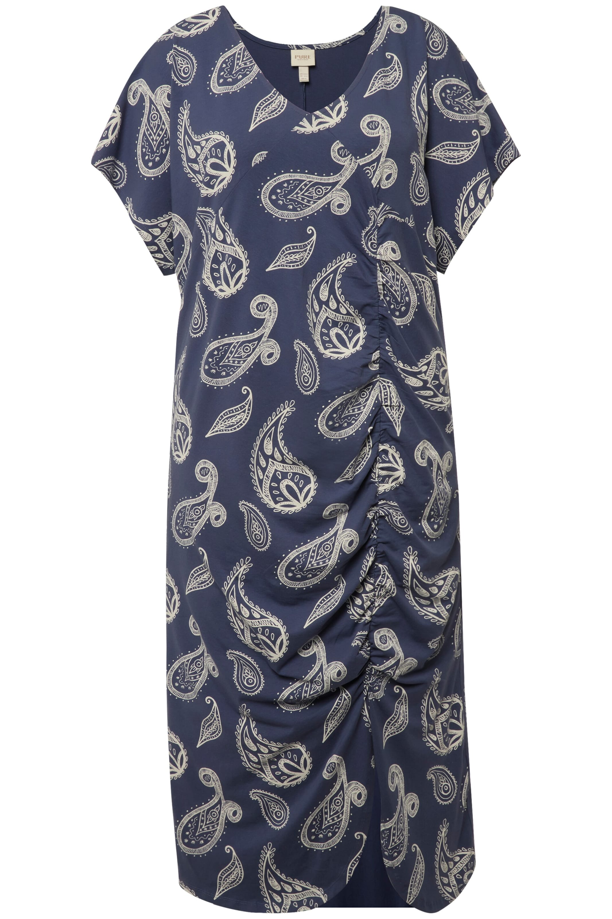 Ulla Popken Jurk in Blauw: voorkant