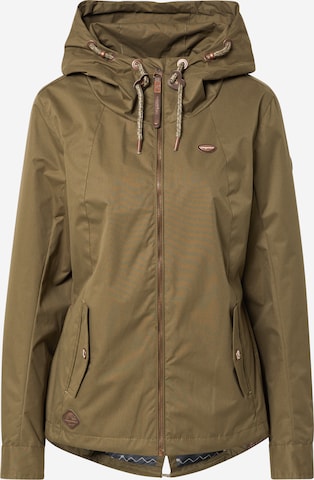 Ragwear Between-Season Jacket 'MONADE' in Green: front