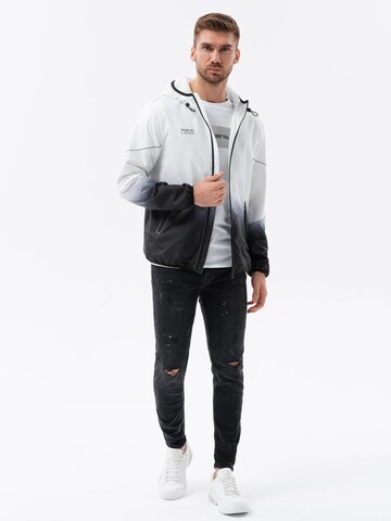 Ombre Between-Season Jacket in Black