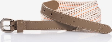 Ceinture 'OLIVIA' TOM TAILOR en marron : devant